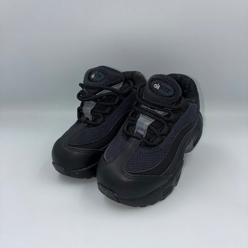 Nike Air Max 95 Triple Black Recraft LTR Toddlers