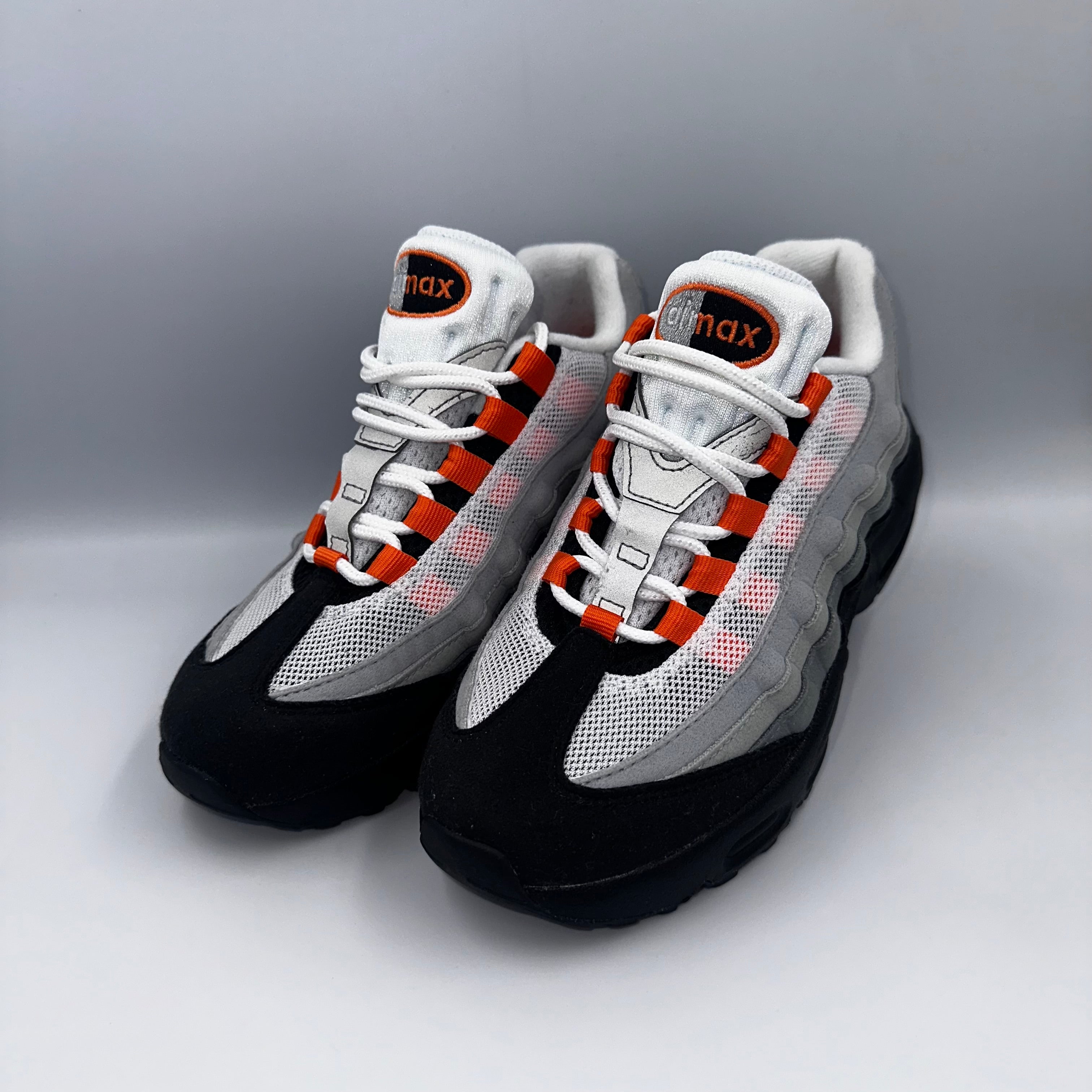 Nike Air Max 95 OG Mandarin Recraft PS medial side view
