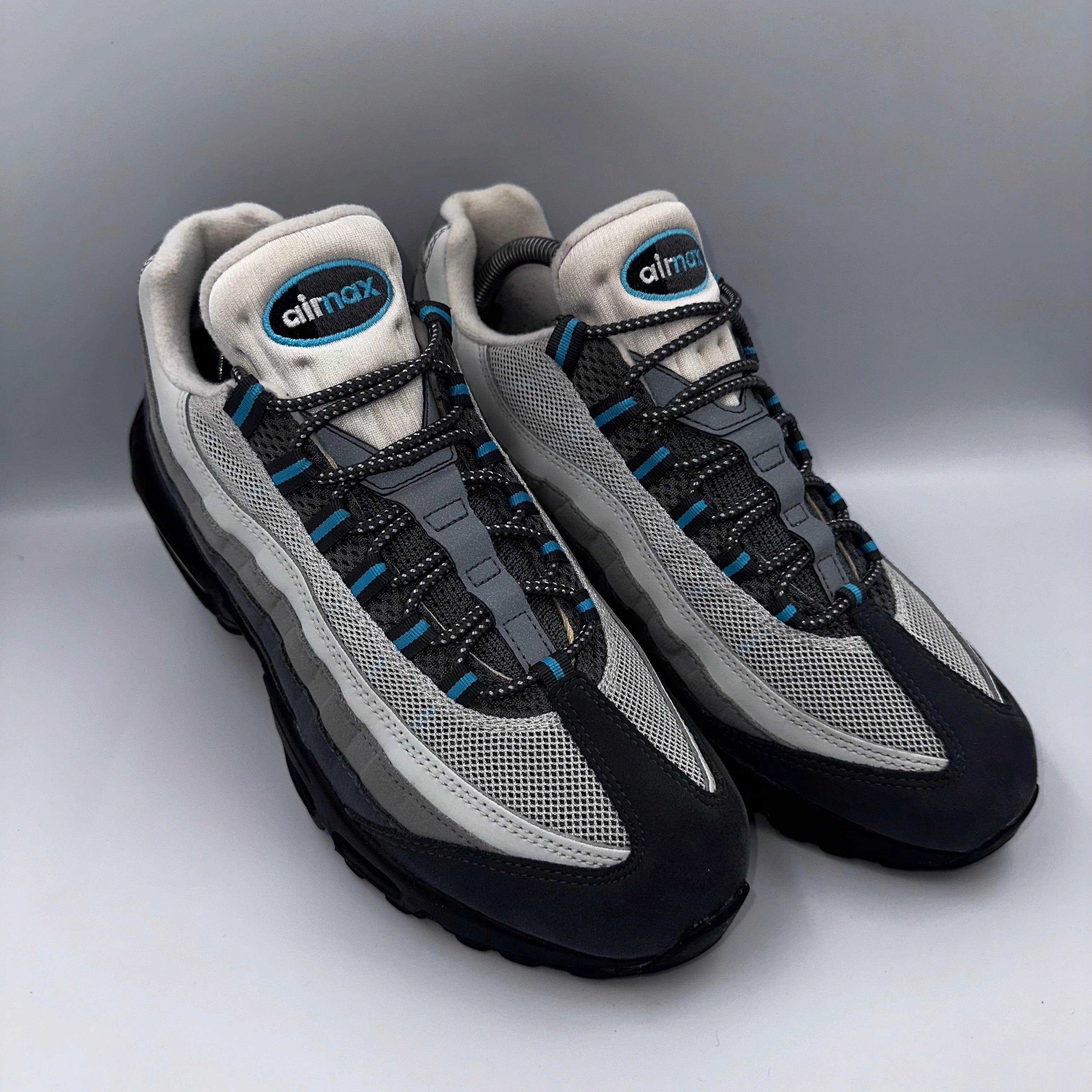 Nike Air Max 95 Baltic Blue UK 8.5 lateral side profile