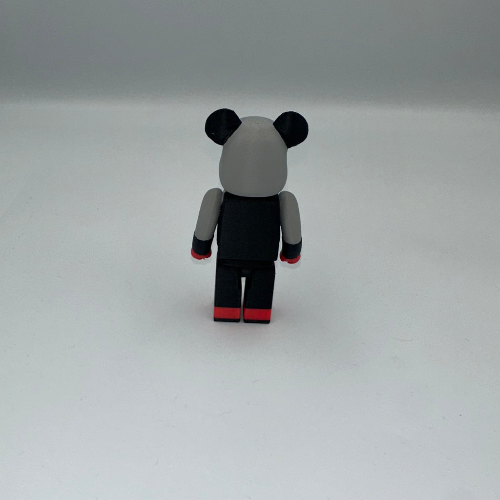 3D PRINTED AIRMAX 95 INSPIRED BEARBRICK - SOLAR RED