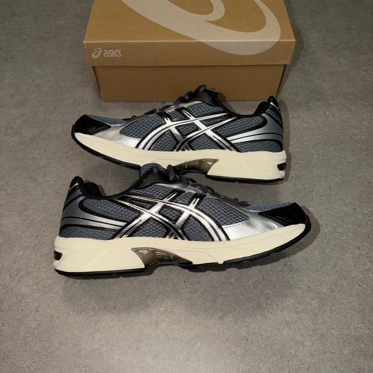 ASICS Gel-1130 Steel Grey / Black