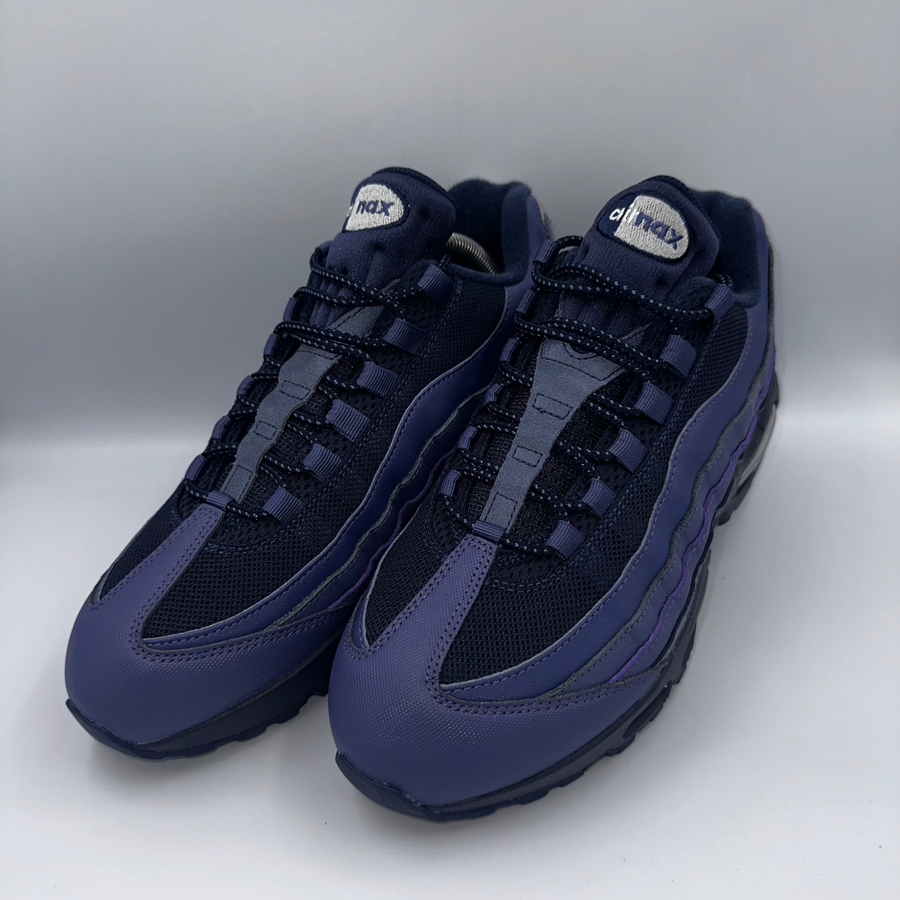Nike Air Max 95 Sanded Purple / Wolf Grey "Big Bubble" medial side view