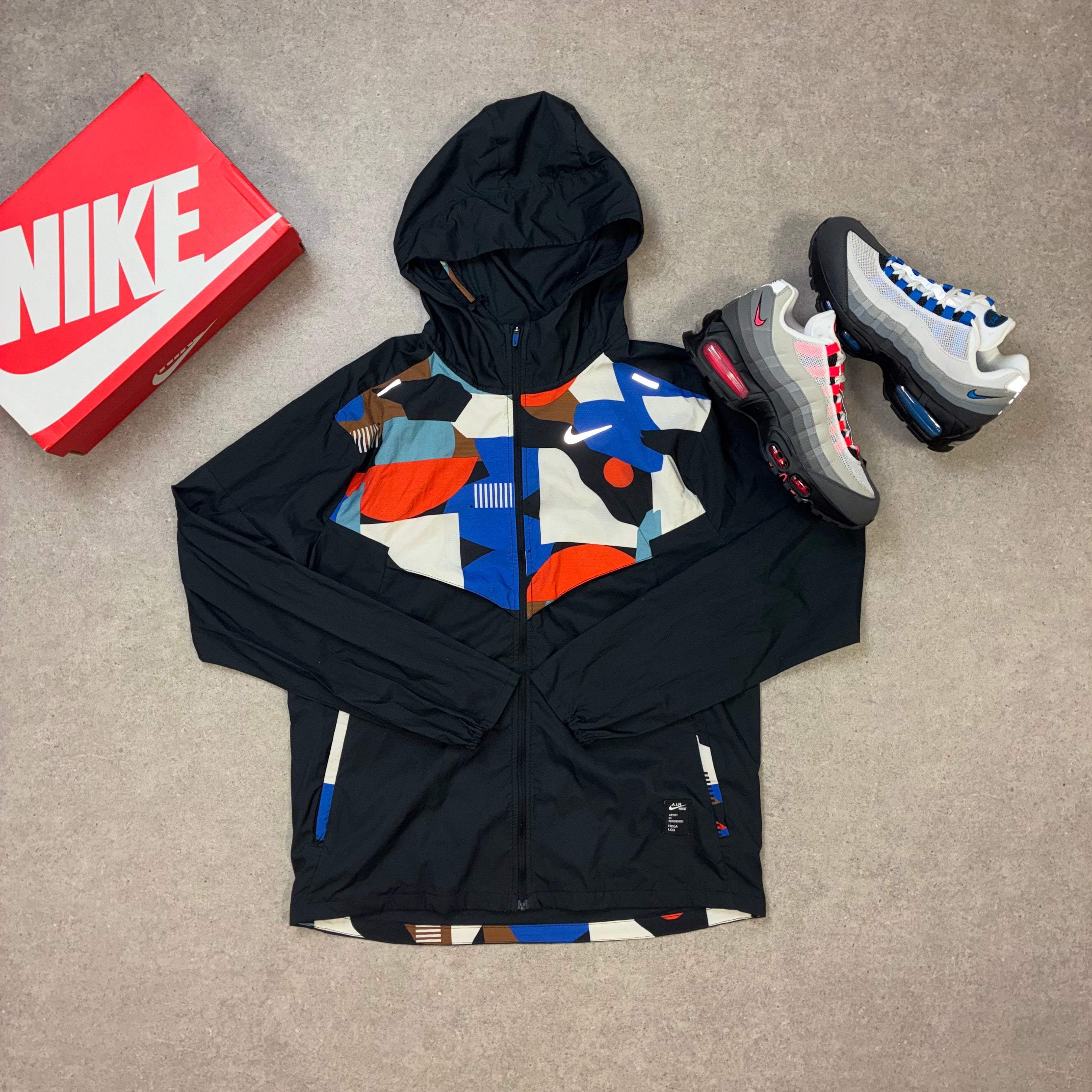 Nike Repel A.I.R. Hola Lou Windrunner Jacket – Black / Phantom