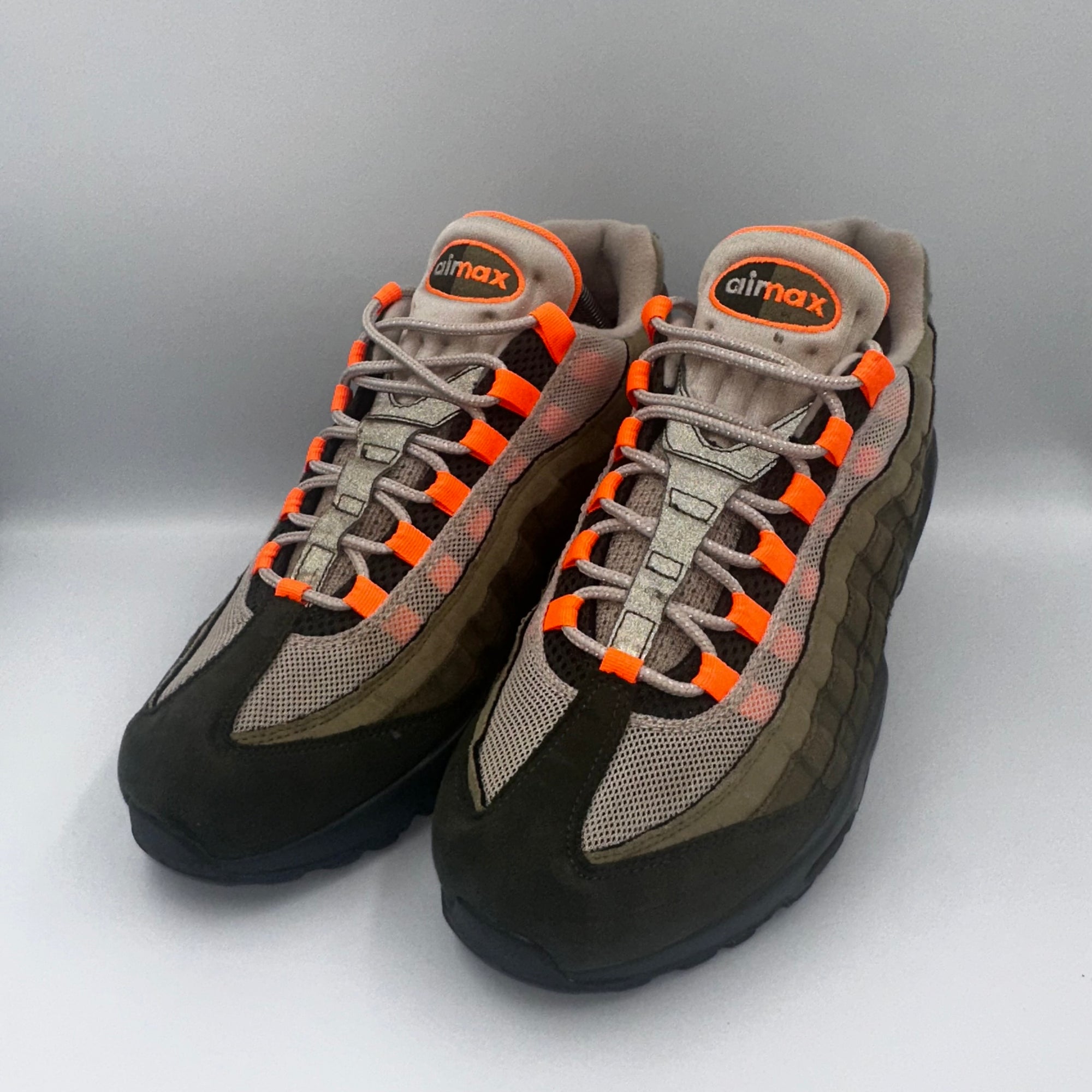 Nike Air Max 95 Total Orange / Neutral Olive UK 10.5