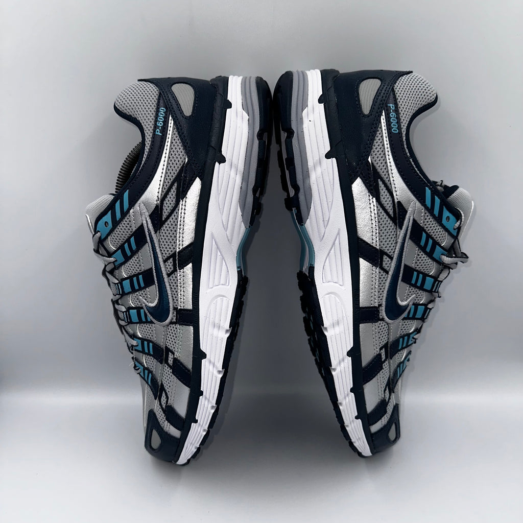 Nike P-6000 Armory Navy / Metallic Silver UK 11