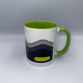 Air Max 95 Mug - Neon lateral side profile