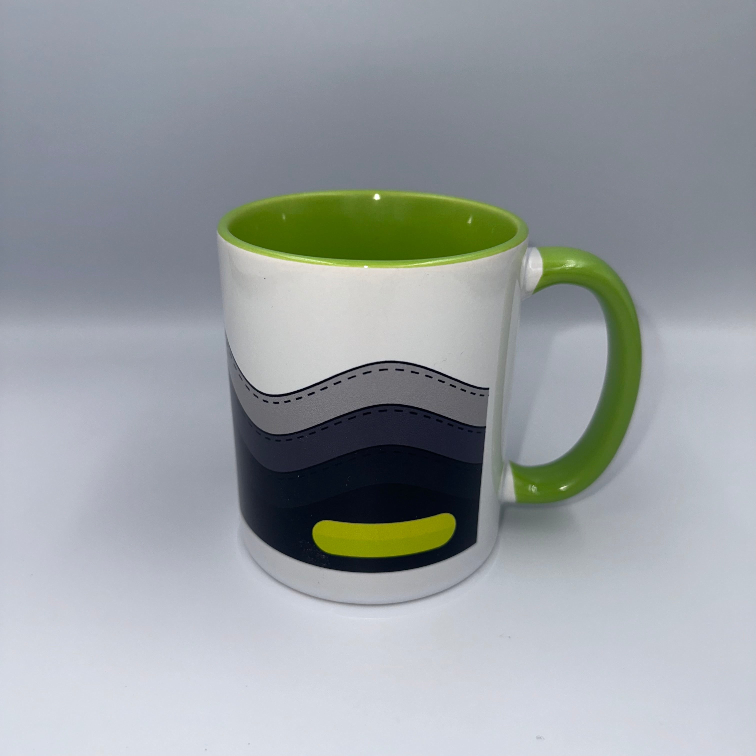 Air Max 95 Mug - Neon lateral side profile