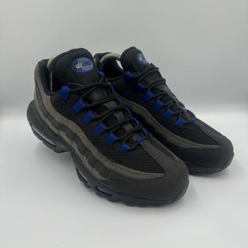 Nike Air Max 95 Black / Deep Royal Blue / Navy Jewel JD Exclusive lateral side profile