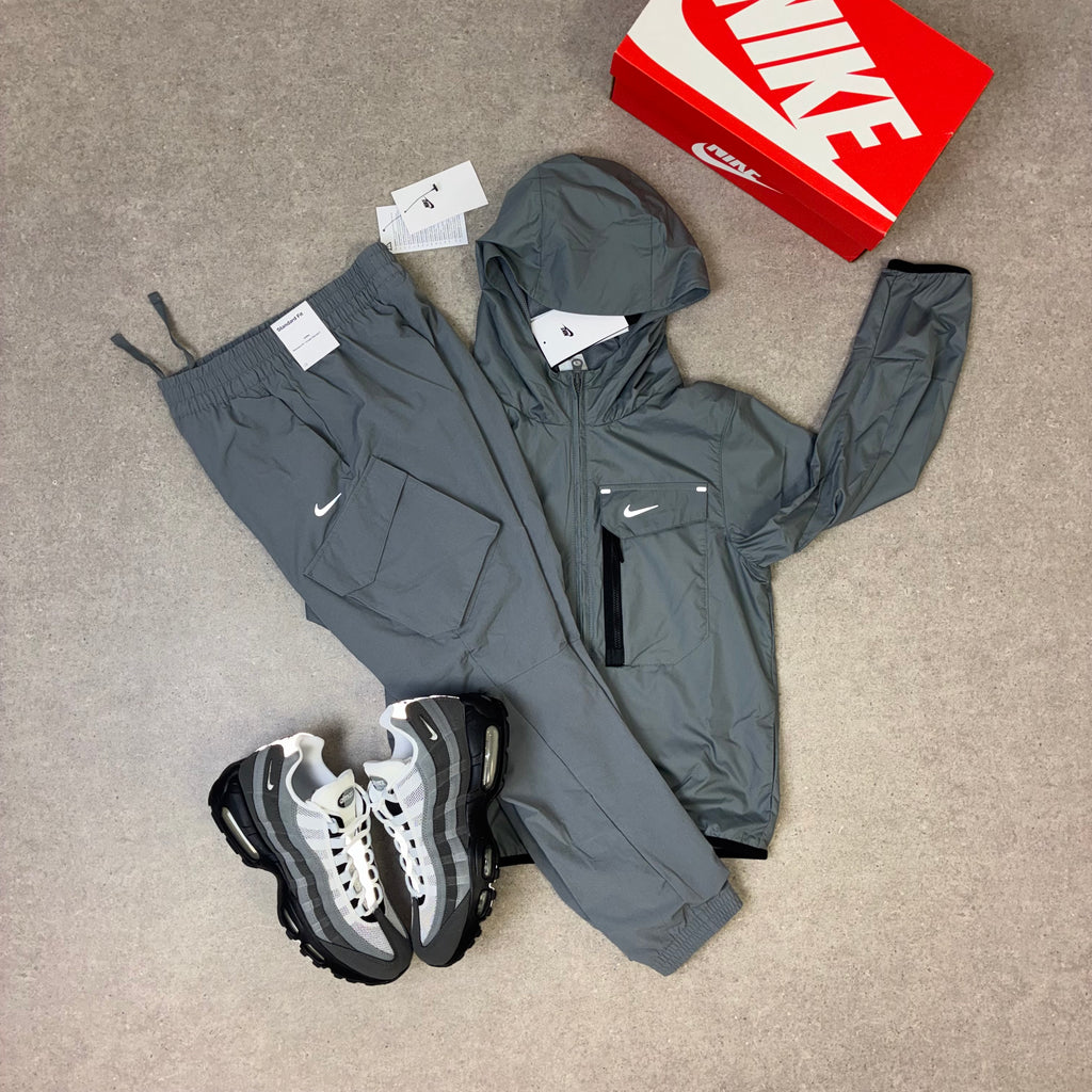 Nike Sportswear City Tracksuit Kids Smoke Grey