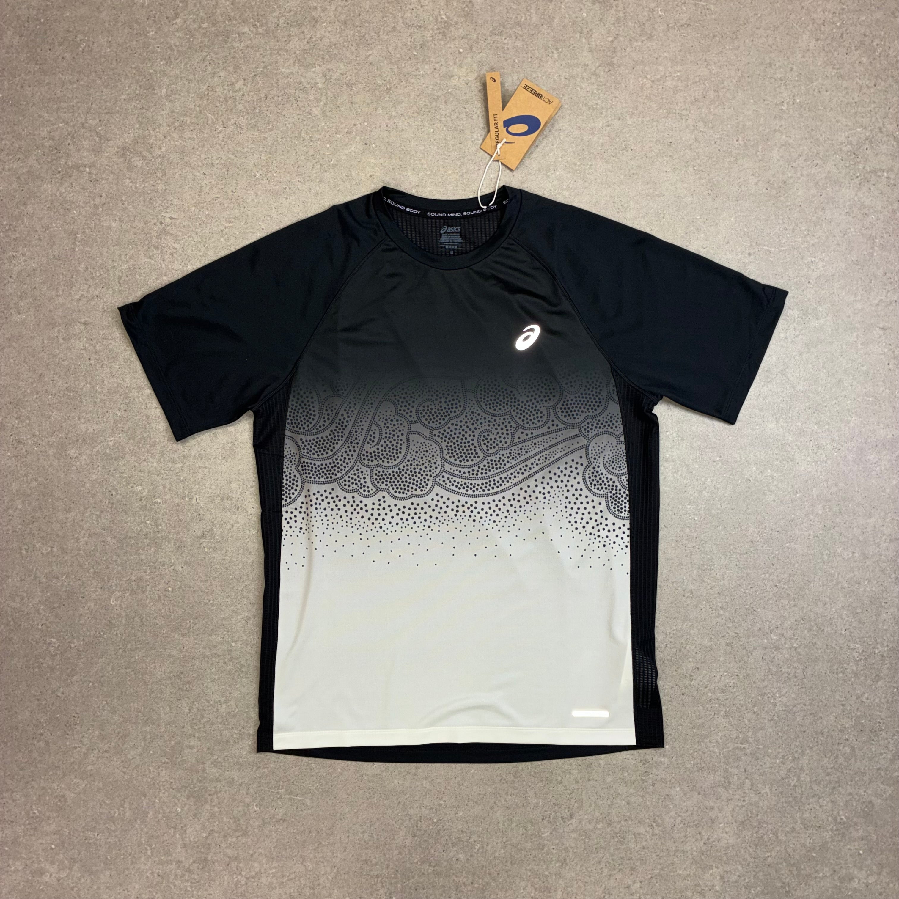 ASICS Road Fade SS Top Performance Black / Cream
