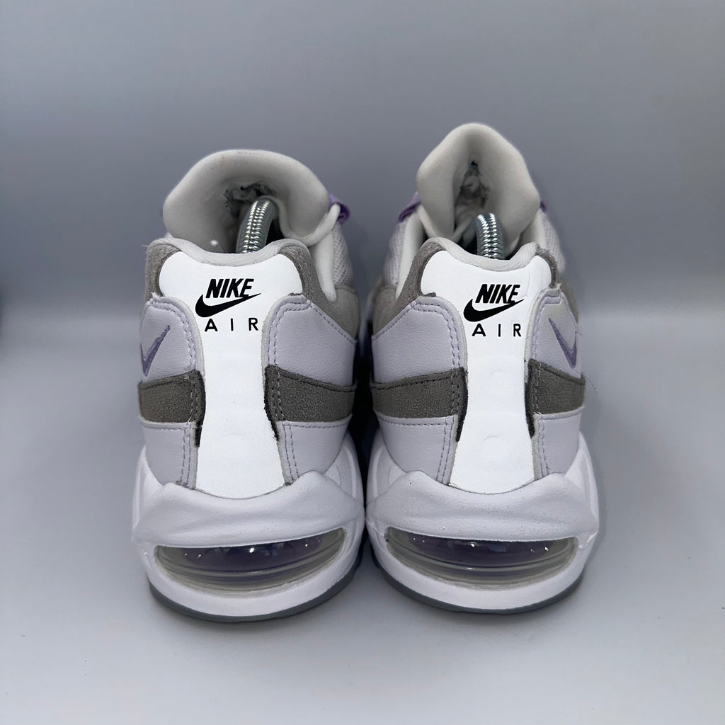 Nike Air Max 95 White / Hydranges UK 8.5 "Big Bubble" outsole view