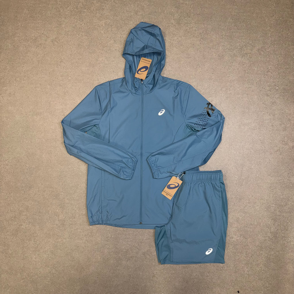 ASICS Icon Jacket Saba Blue