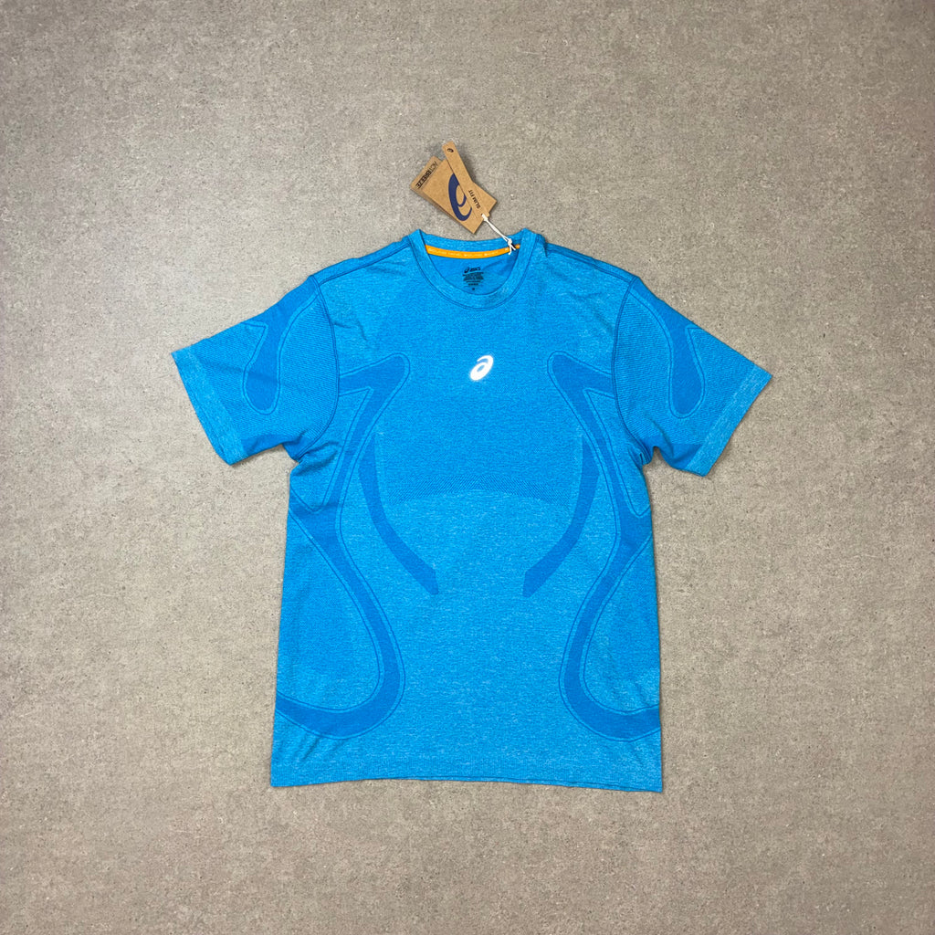 ASICS Road Seamless SS Top Aegean Blue / Sky
