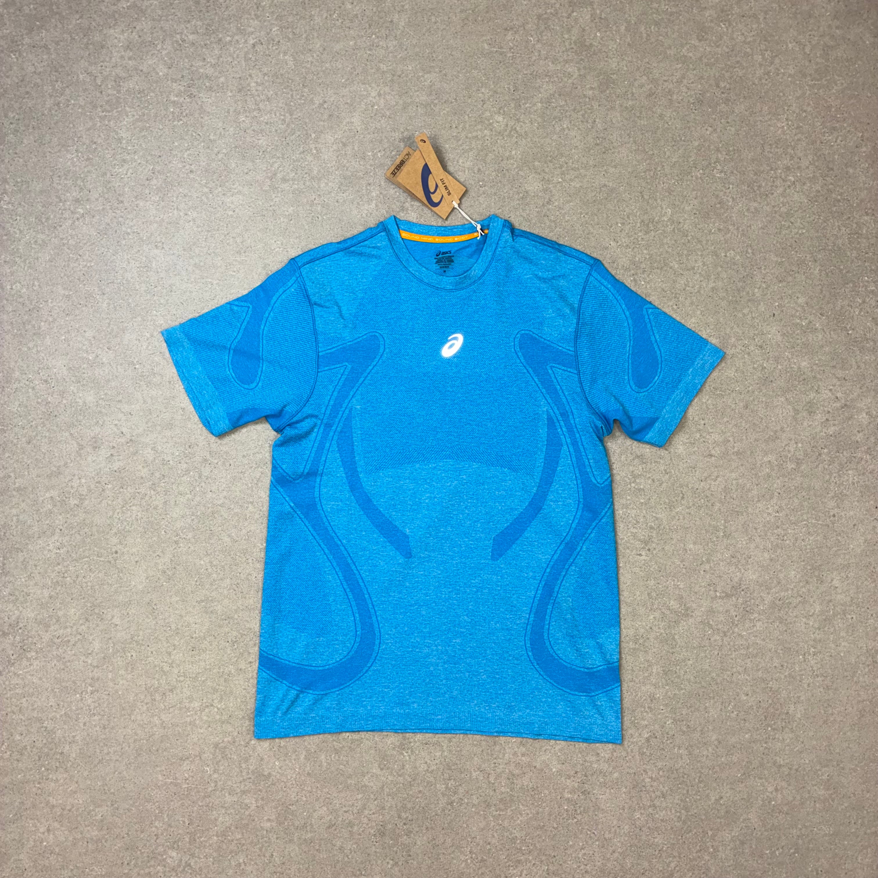 ASICS Road Seamless SS Top Aegean Blue / Sky