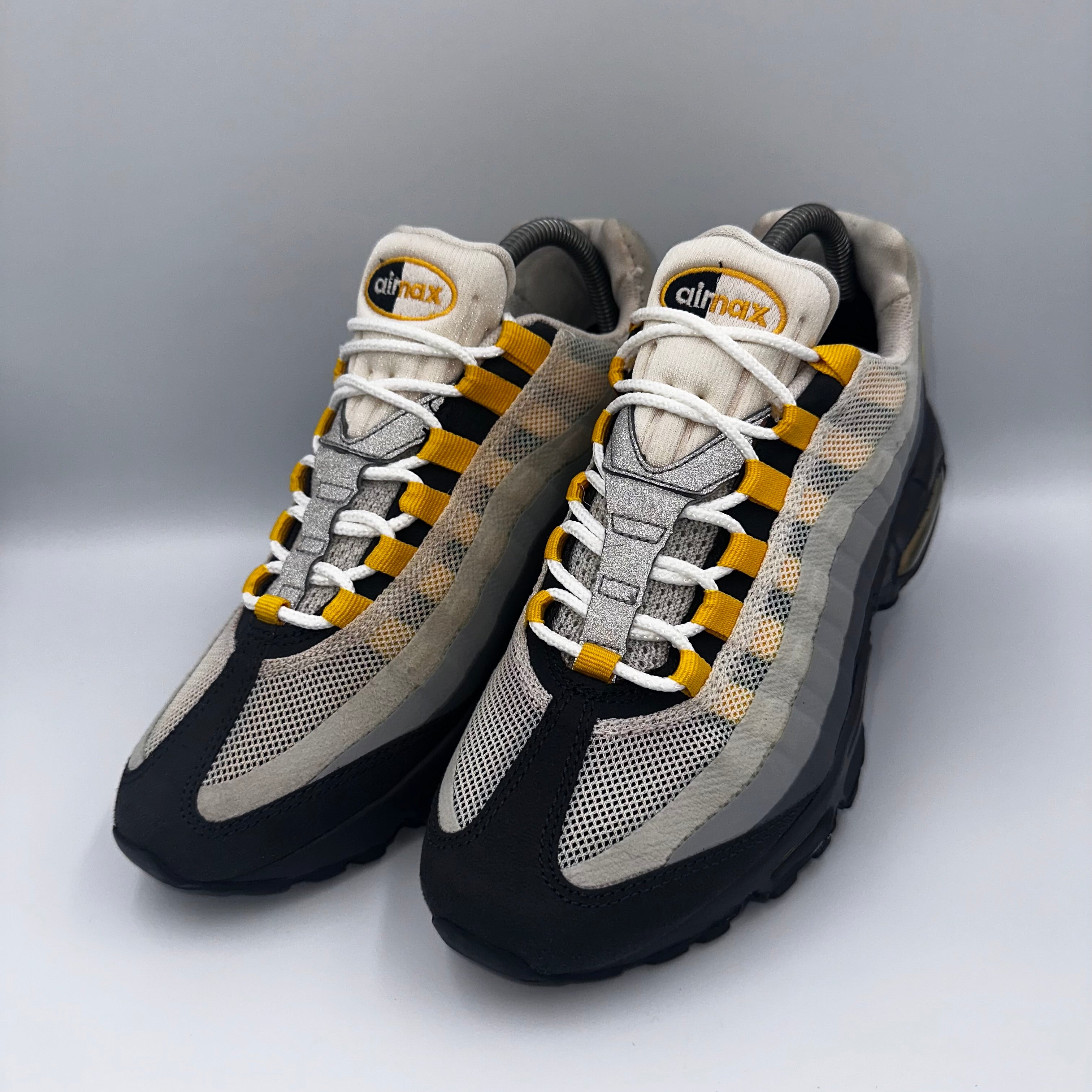 Nike Air Max 95 No Sew Tour Yellow UK 6.5 medial side view