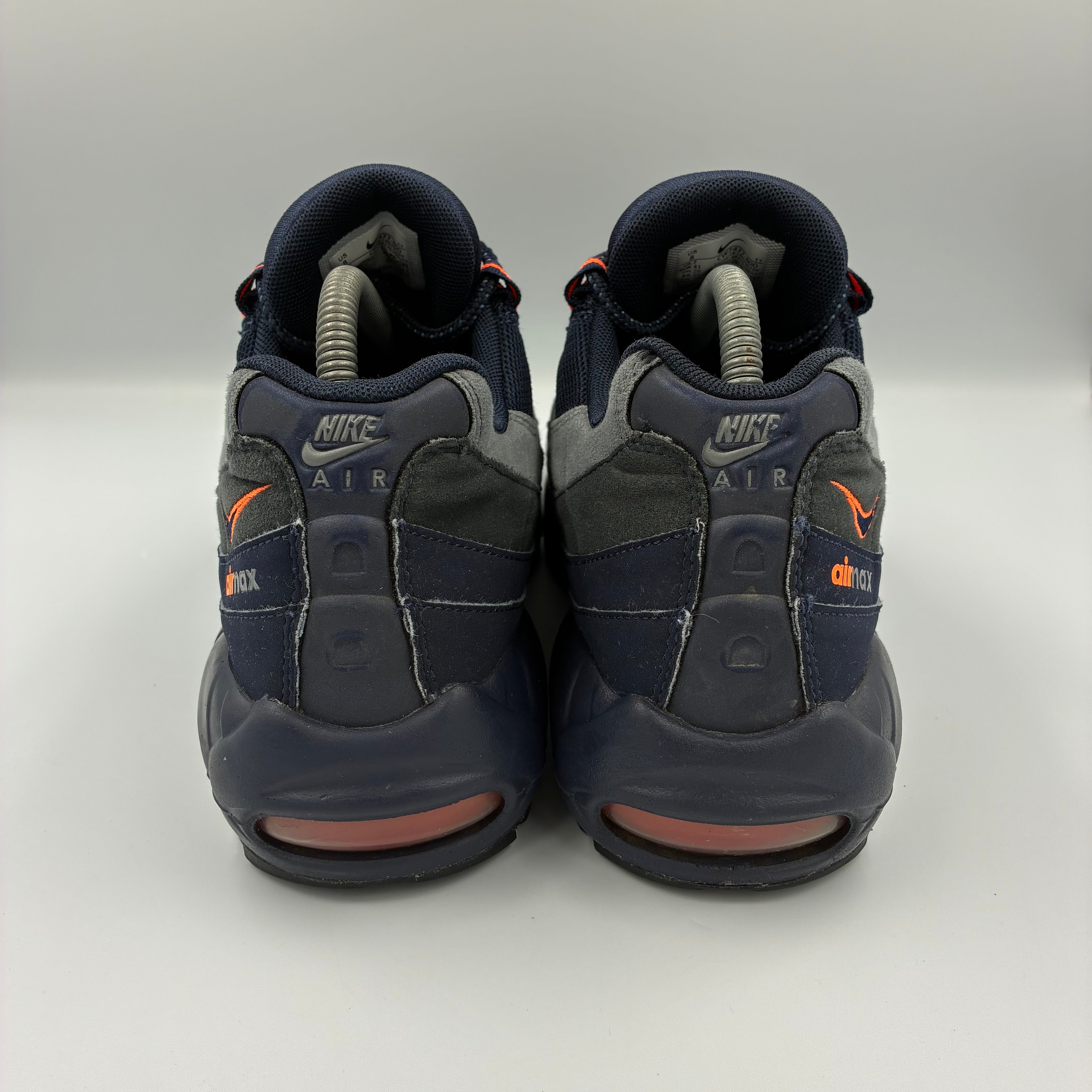 Nike Air Max 95 Retro Logo Navy / Orange UK 7