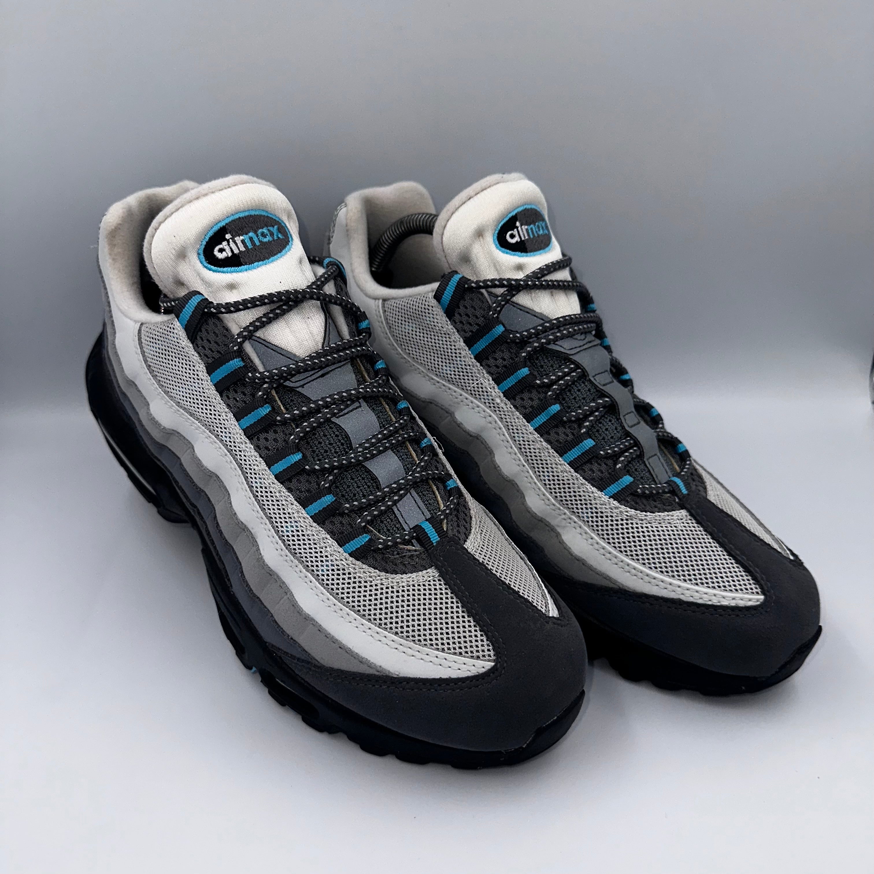 Nike Air Max 95 Baltic Blue UK 8 lateral side profile