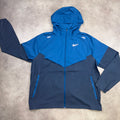 Nike Windbreaker Jacket Spark / Thunder Blue front view