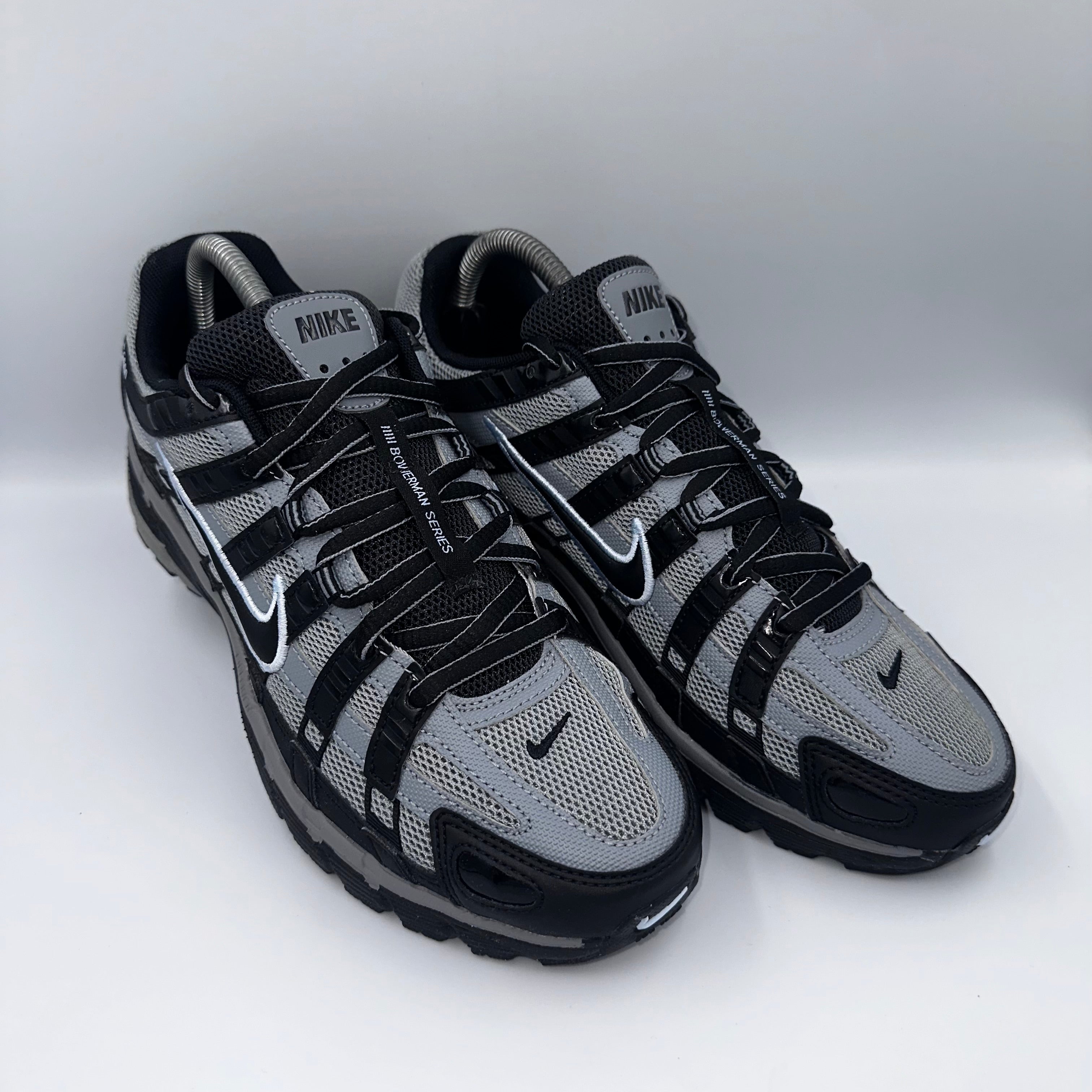 Nike P-6000 Black / Cool Grey UK 7.5 lateral side profile
