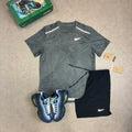 Nike Festival Miler Set Smoke & Challenger Black