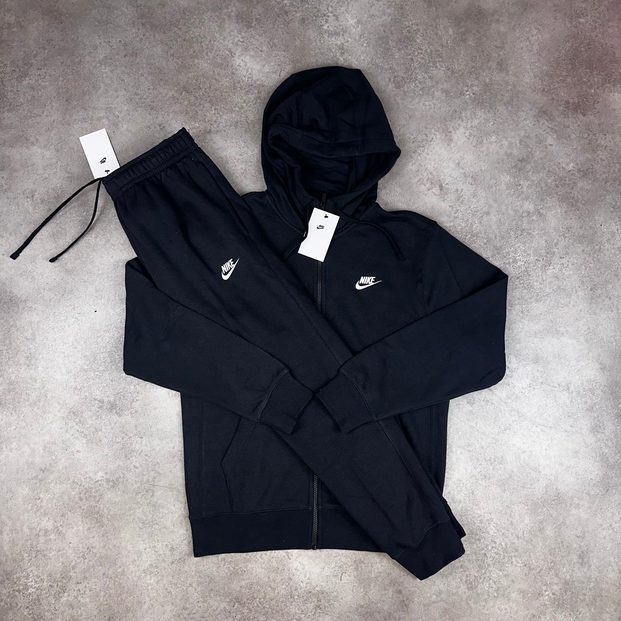 Nike Sportswear Club Fleece Tracksuit Black