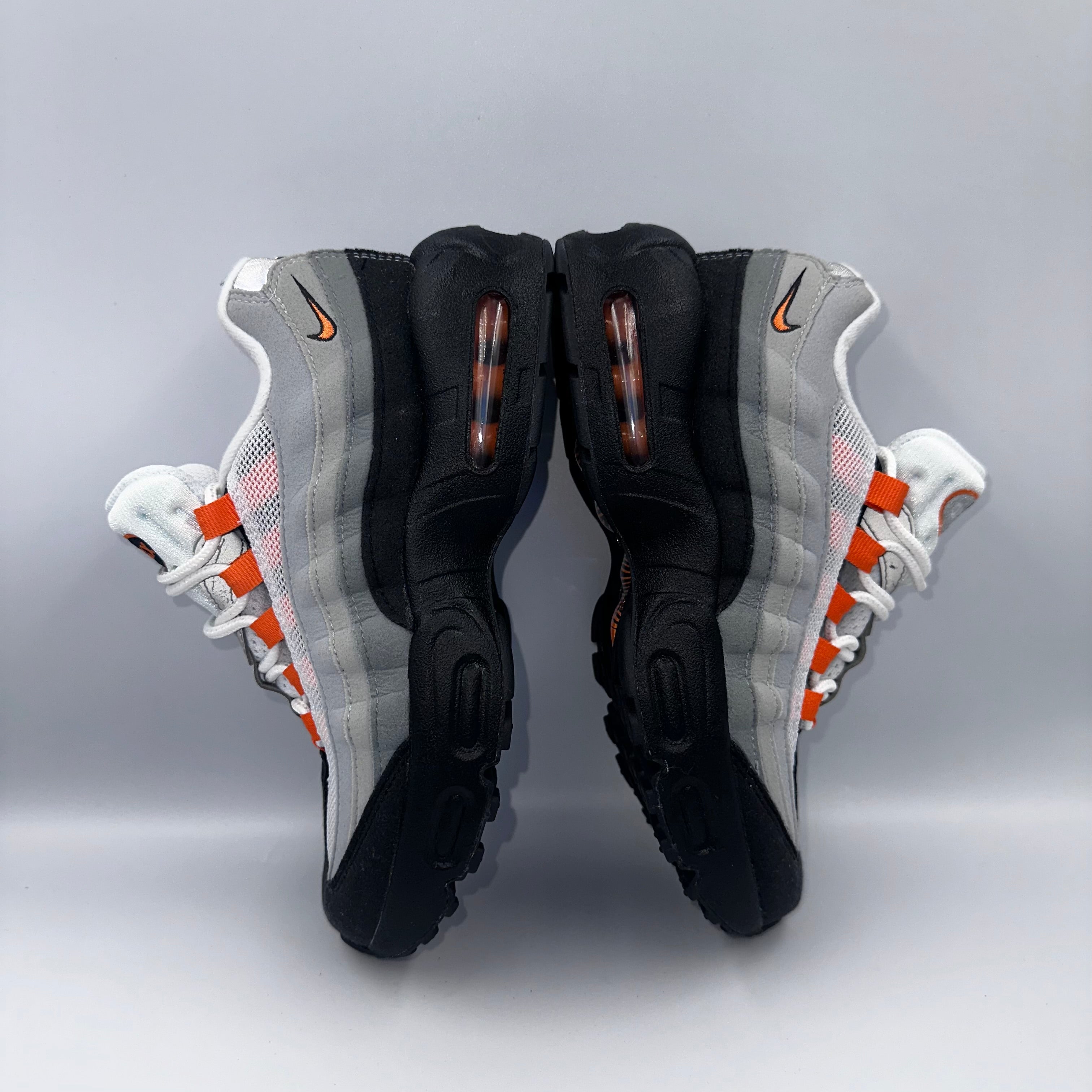 Nike Air Max 95 OG Mandarin Recraft PS three-quarter front angle