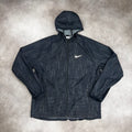 Nike Jacket Black / Grey front view