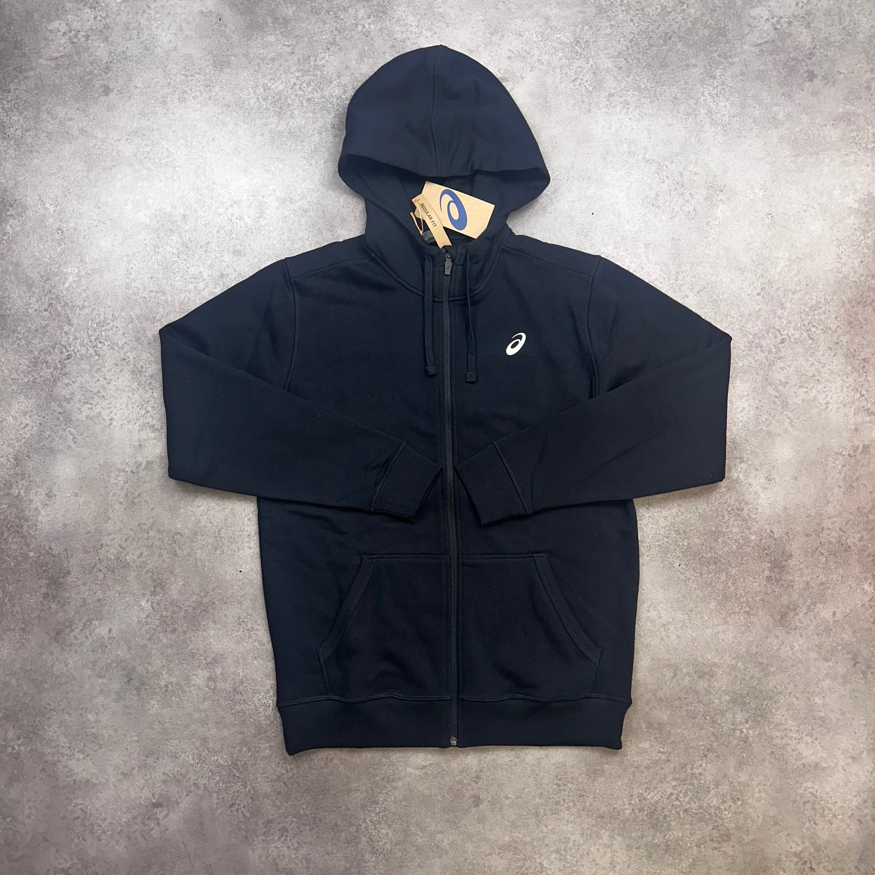 ASICS Tracksuit Black detail close-up