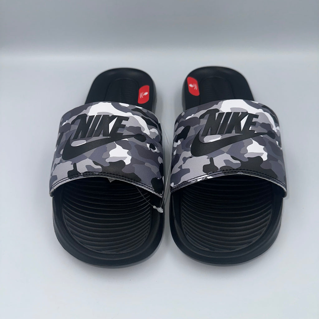 Nike Victori One Slide Print Black / Grey Fog