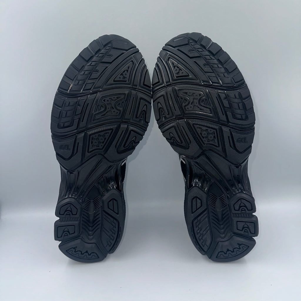 ASICS Gel-Kayano 14 Black / Pure Silver UK 8.5 heel and counter detail