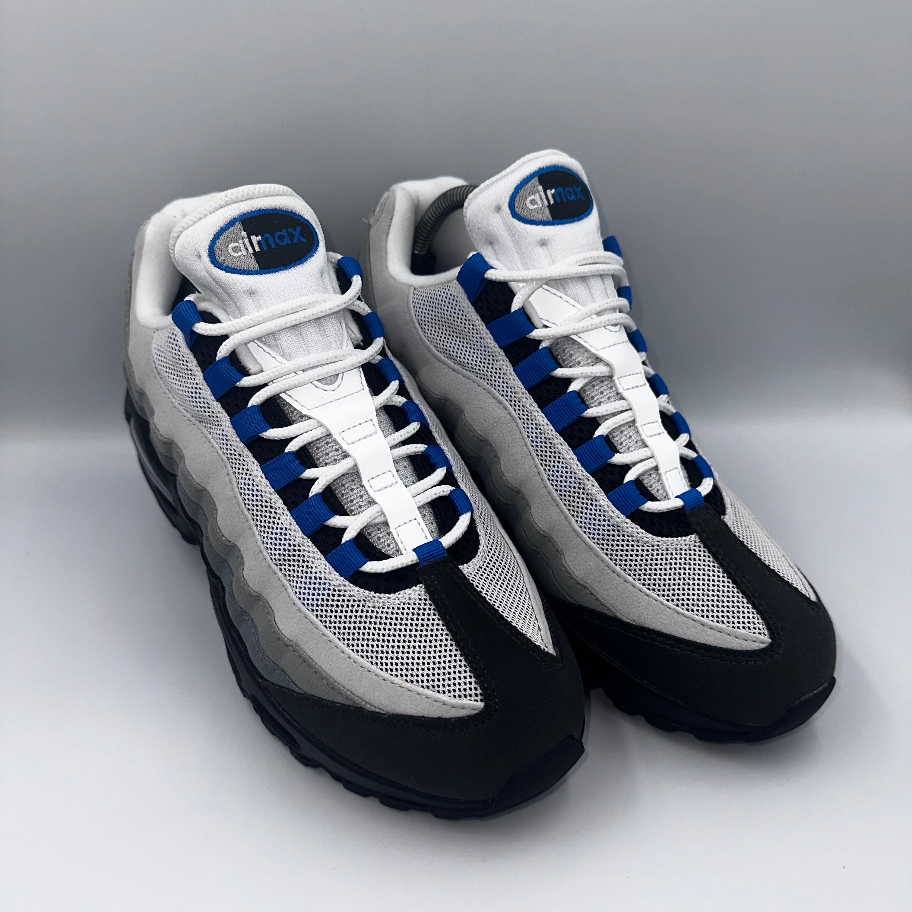 Nike Air Max 95 OG Spark Blue 2025 “Big Bubble” lateral side profile