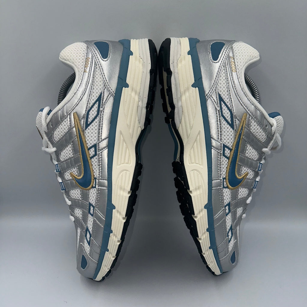 Nike P-6000 White / Aegean Storm UK 9.5