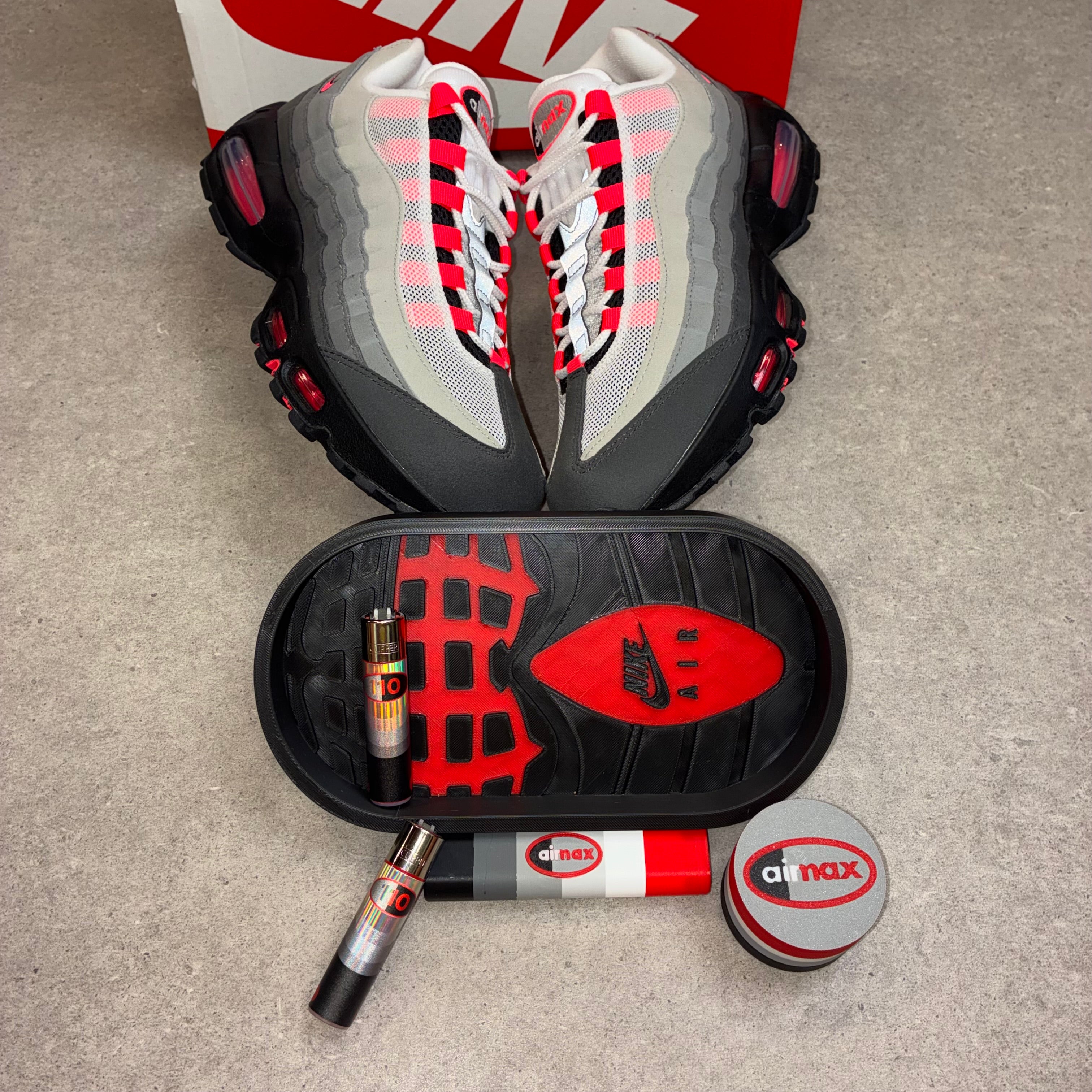 Air Max Inspired Smokers Bundle Pack - Solar Red