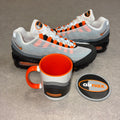 AIRMAX 95 INSPIRED MUG & COASTER - MANDARIN