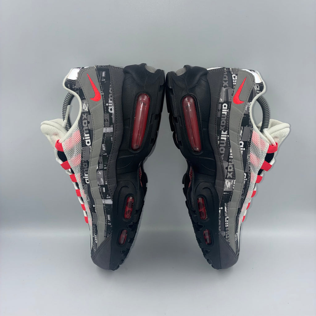 Nike Air Max 95 Atmos Jade Bright Crimson UK 7.5