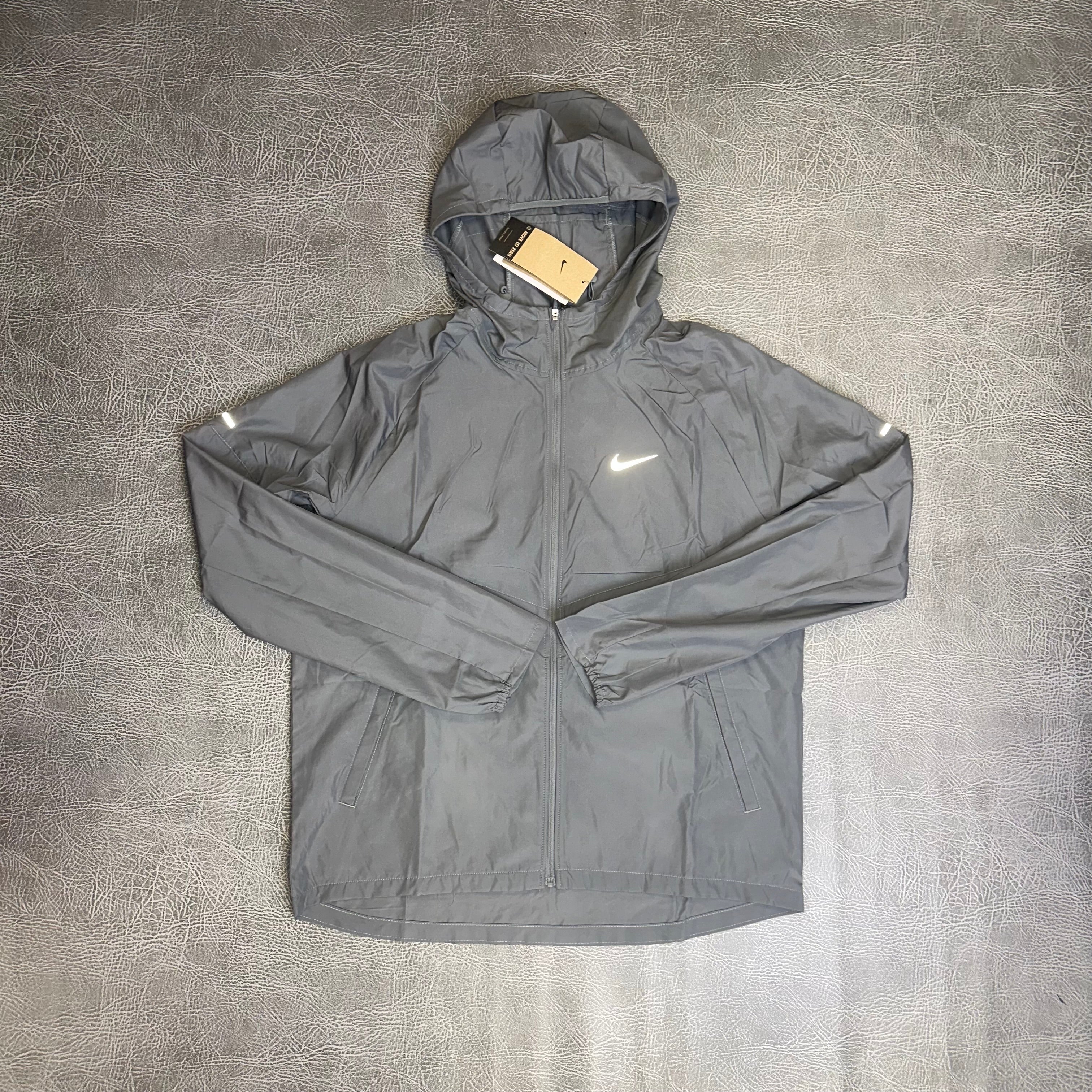 Nike Repel Running Jacket Smoke Grey