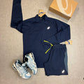 ASICS Half Zip Set Midnight Navy