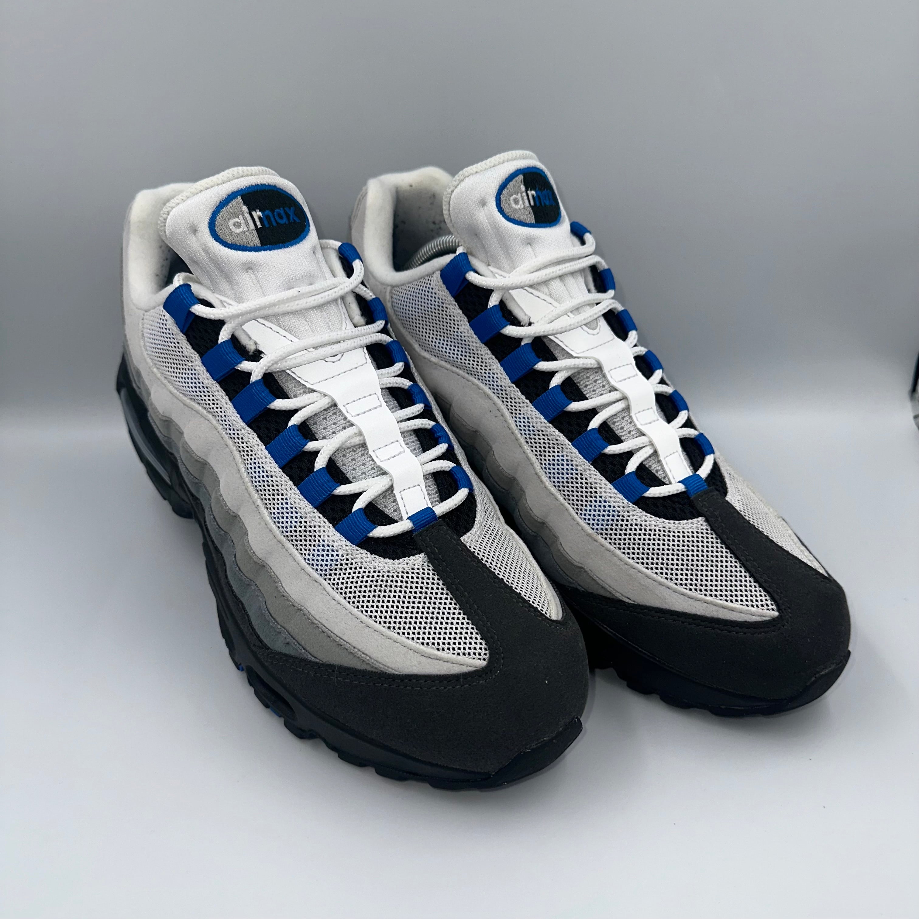 Nike Air Max 95 OG Spark Blue UK 10 IM7410-100 lateral side profile