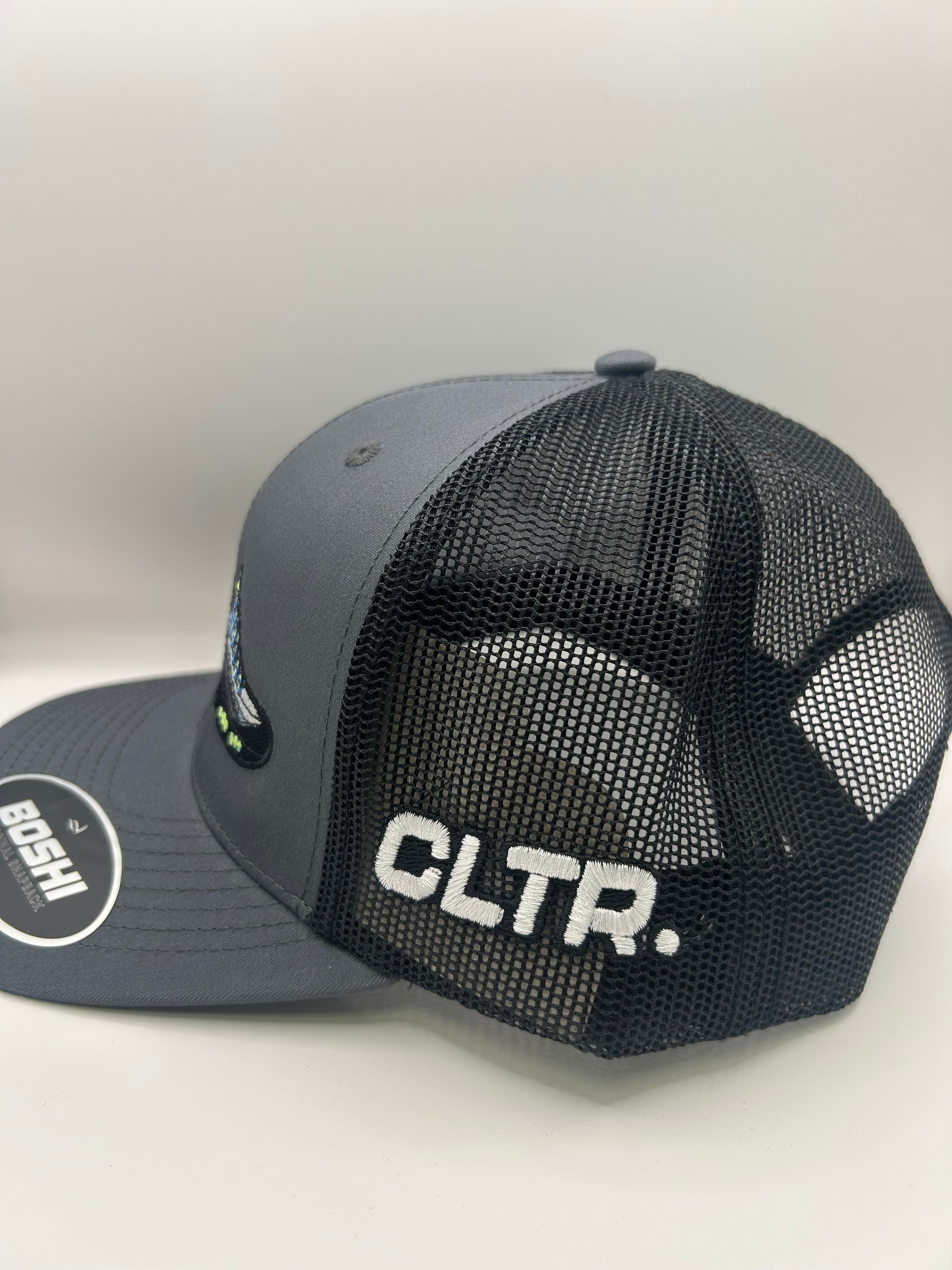 95 + 15 = 110 - Apple Green Cap - Grey