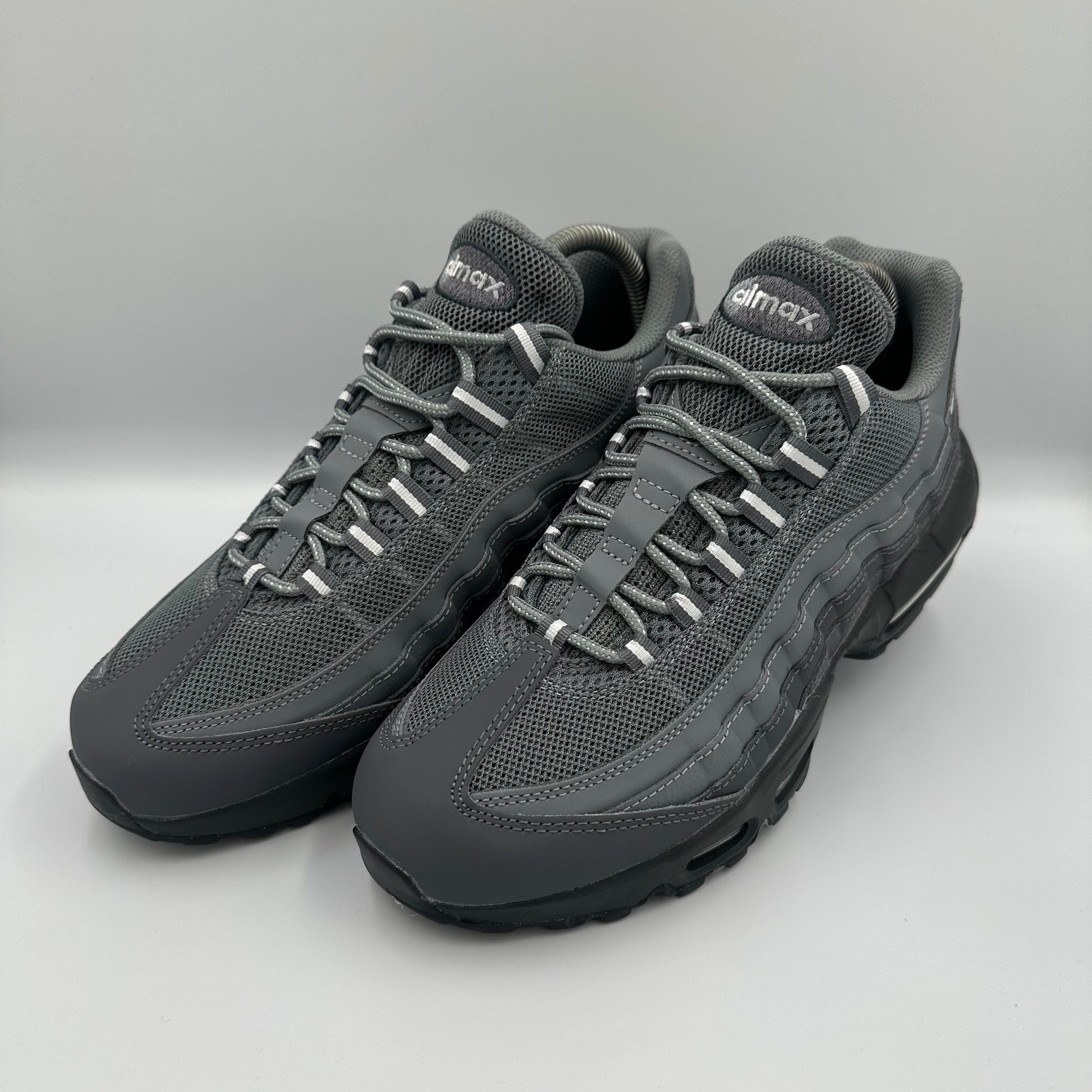 Nike Air Max 95 Dark Grey / White-Anthracite medial side view