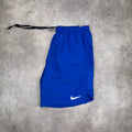 Nike Challenger Shorts 7 Inch Royal Blue front view