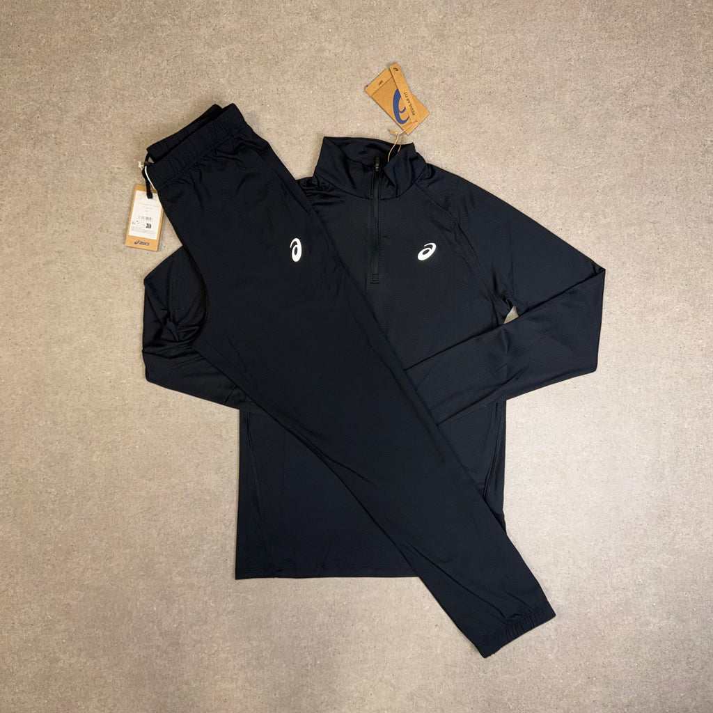ASICS Half Zip Set Performance Black