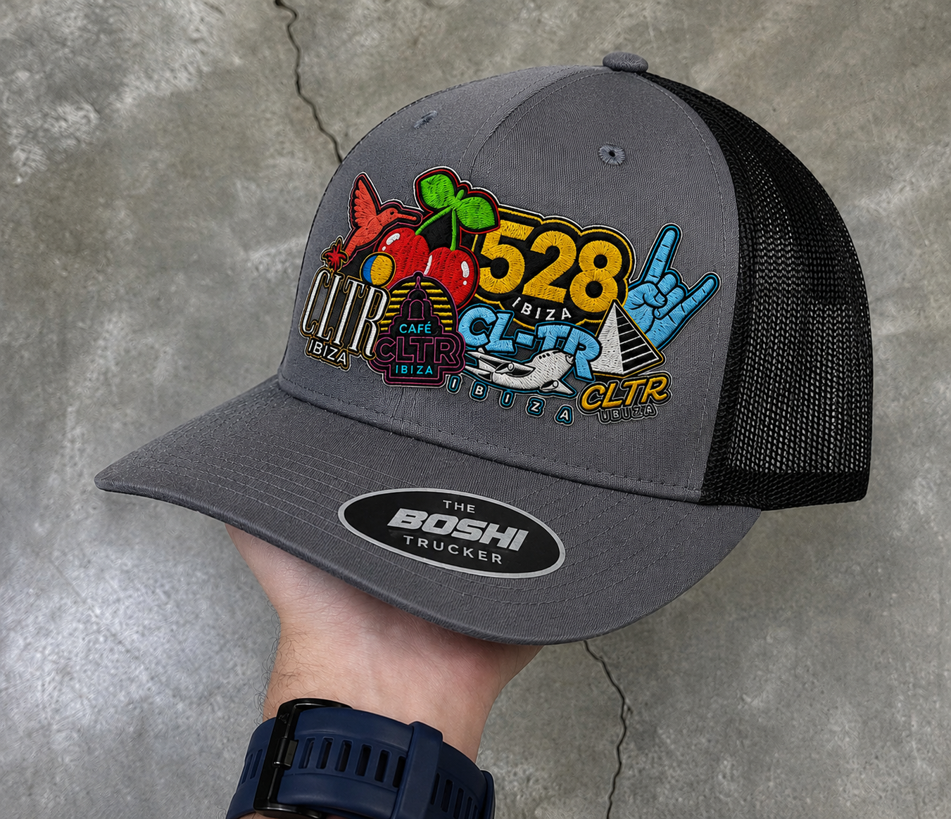Ibiza Closings Cap – Grey