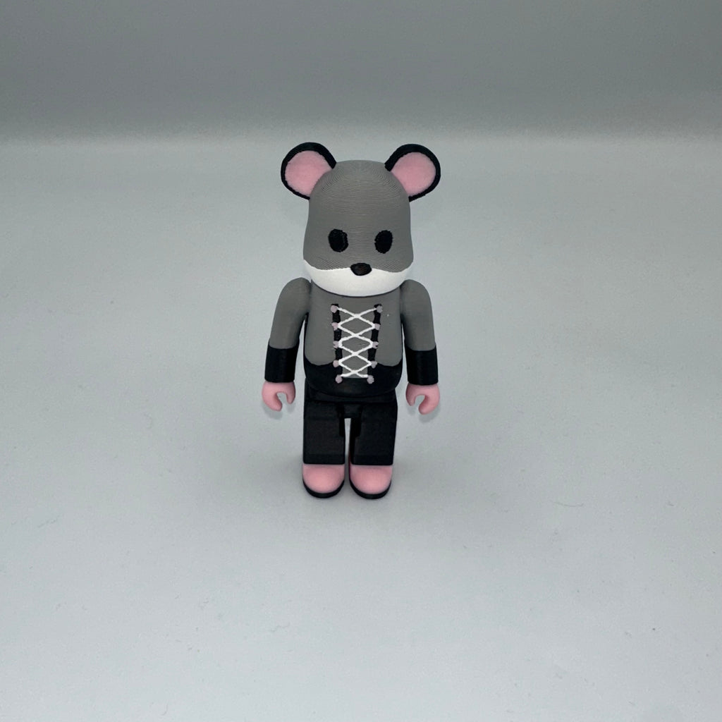 3D PRINTED AIRMAX 95 INSPIRED BEARBRICK - PINK FOAM