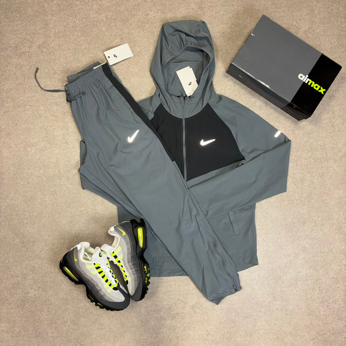 Nike Repel Miler Cool Grey / Antracite Tracksuit