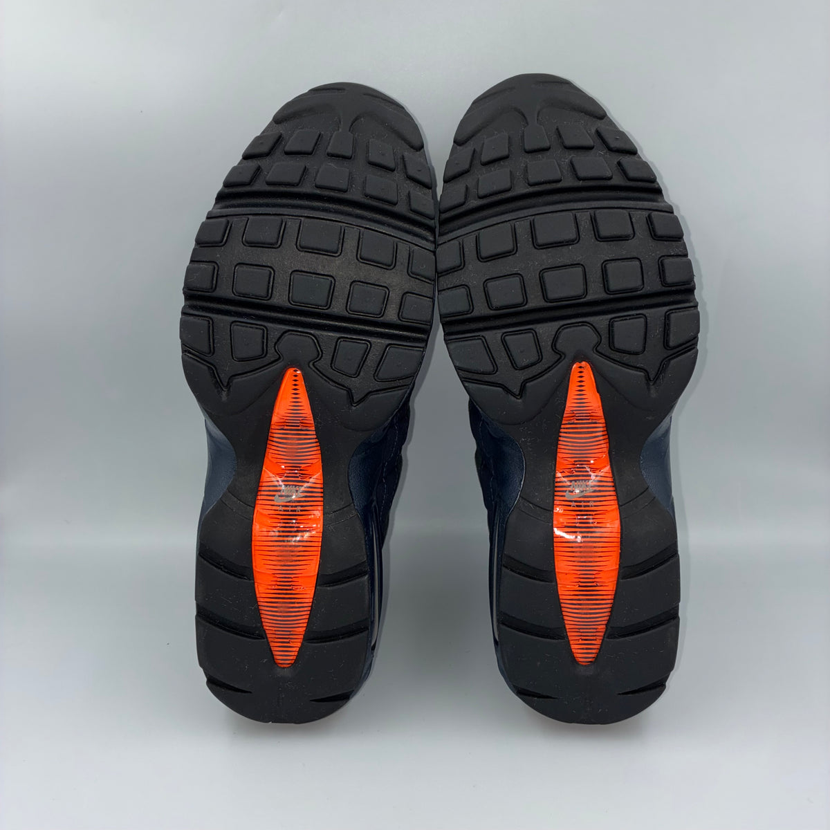 Nike Air Max 95 Retro Logo Obsidian / Total Orange UK 8