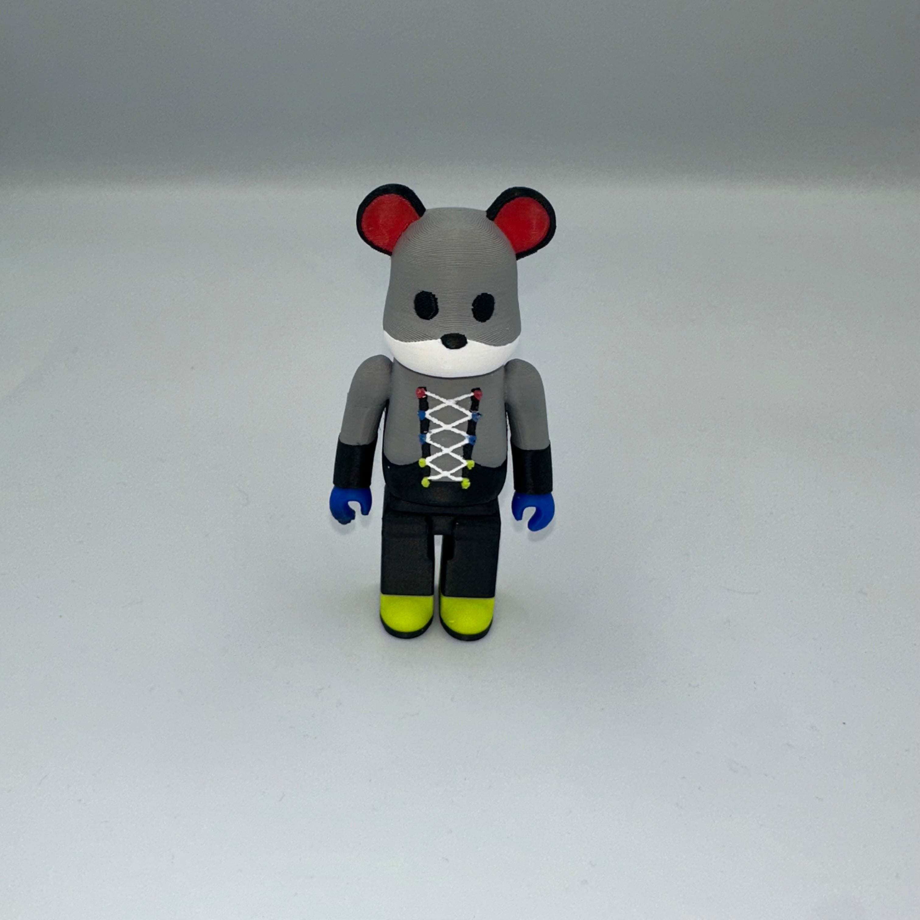 3D PRINTED AIRMAX 95 INSPIRED BEARBRICK - GREEDY