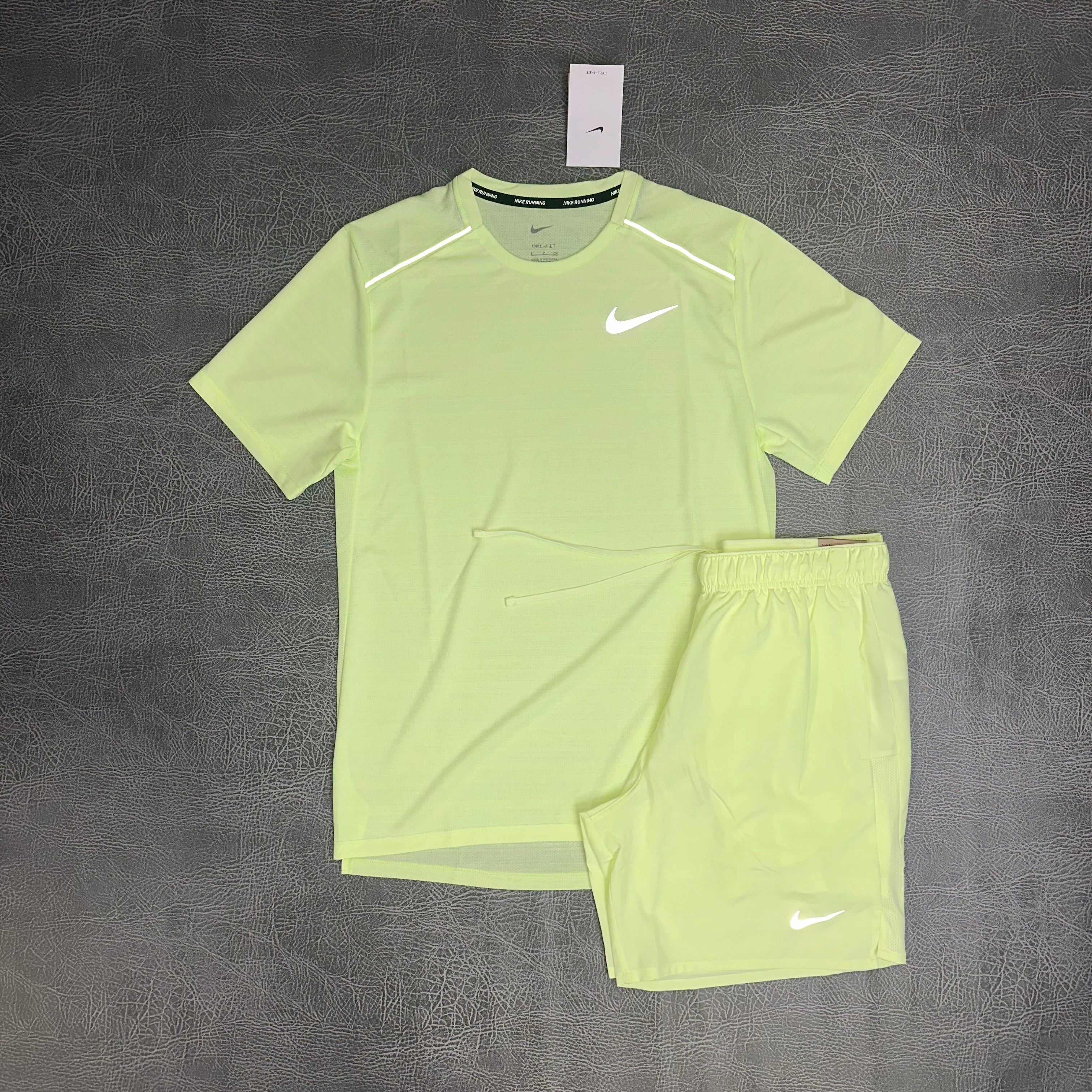 Nike Miler & Challenger Shorts Barely Volt