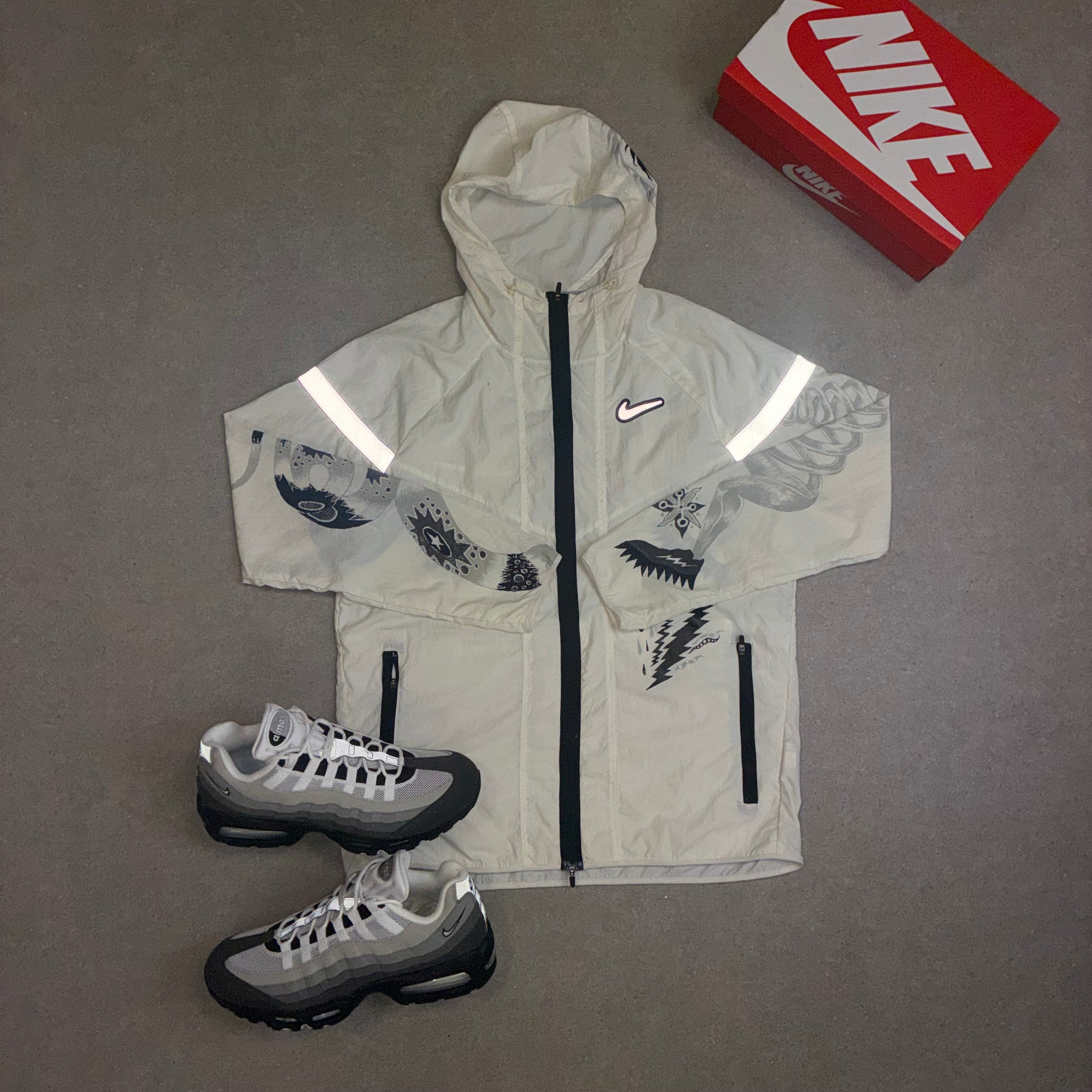 Nike Dragon Windbreaker White