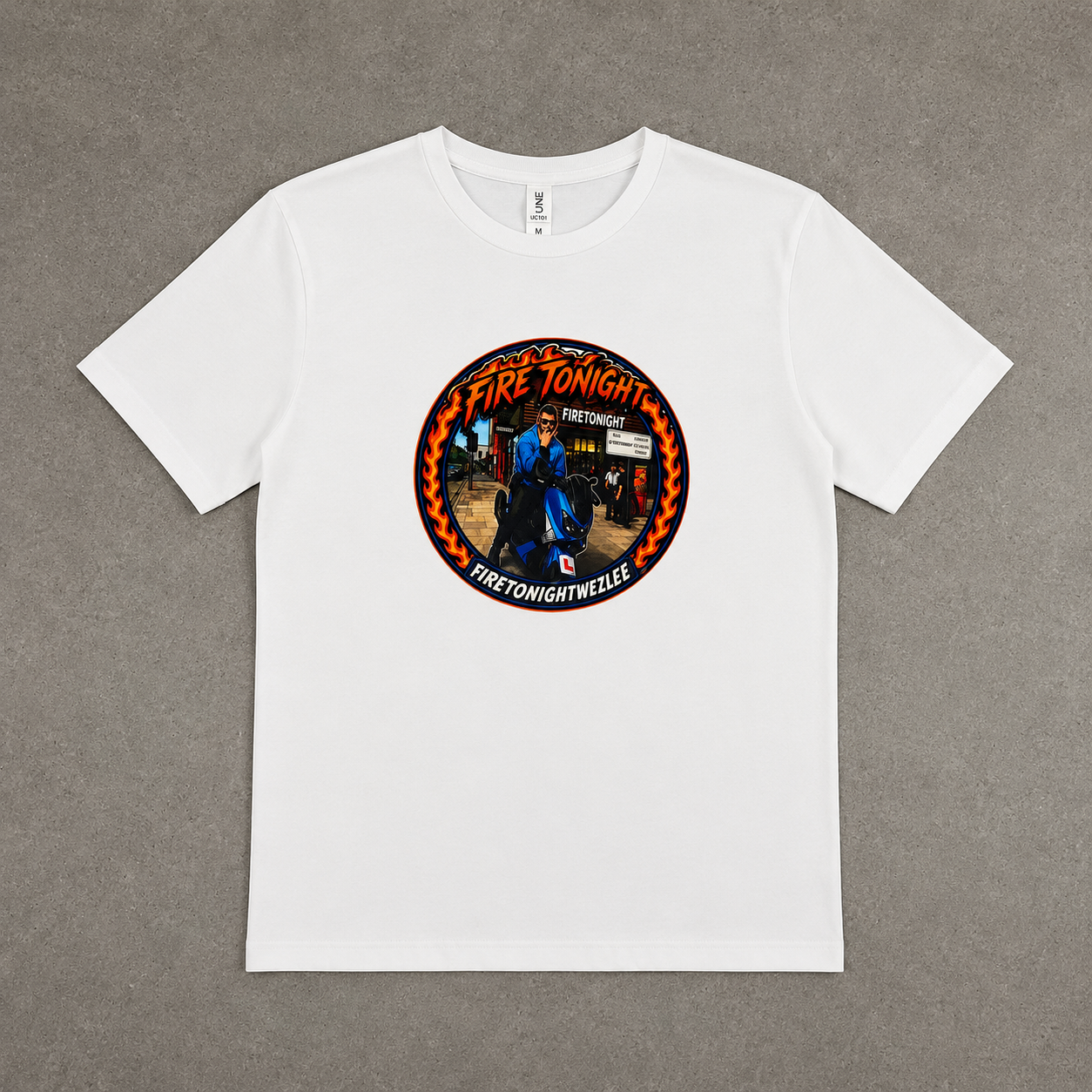 Wezlee Fire Tonight T-Shirt — Vol. 2 - White